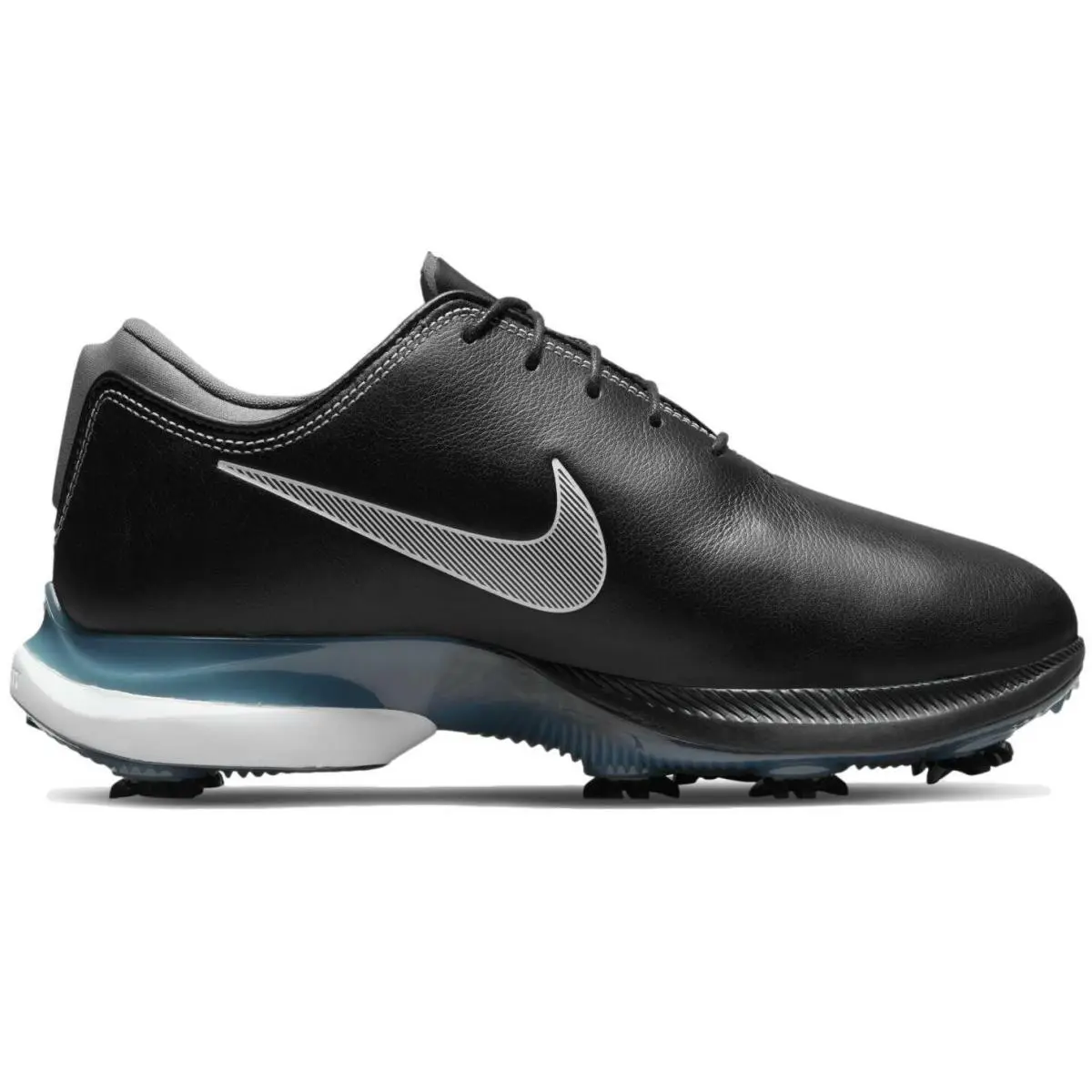 Size 8 Nike Men`s Air Zoom Victory Tour Golf Cleats Shoes CW8155-001 - Black