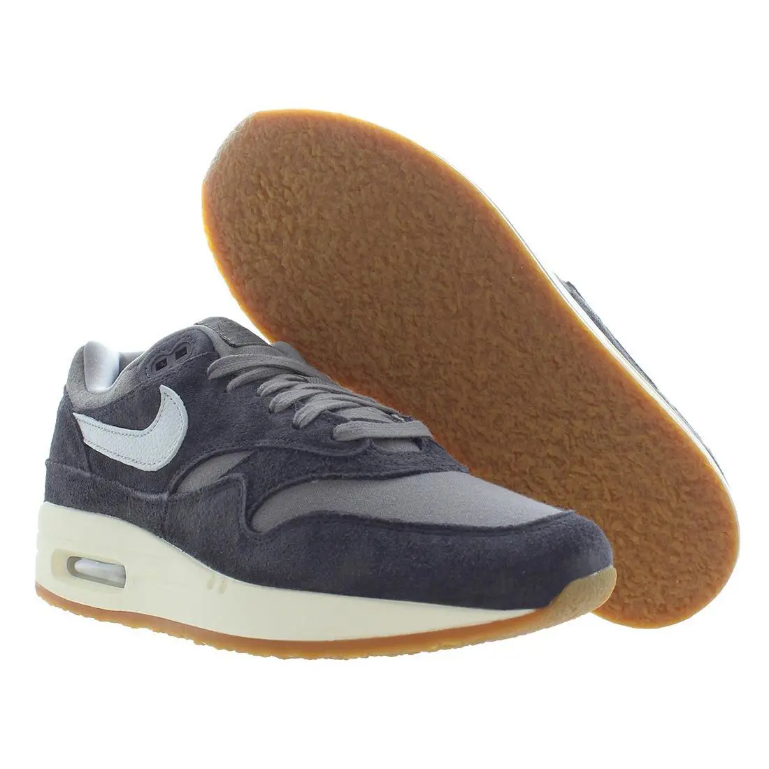 Nike Air Max 1 Premium Soft Grey-gum Brown SZ 5.5 Mens/womens SZ 7 FD5088-001 - Gray