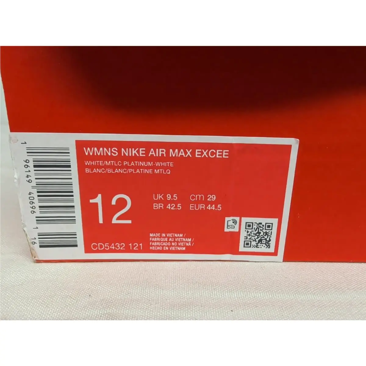 Nike shoes - Nike Air Max Excee - Air Max Excee - CD5432-121 - White (UPC: 196149406961) 6