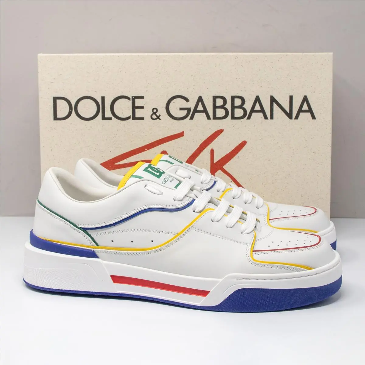 Dolce Dolce & Gabbana New Roma Gabbana Roma Low Size 45 12 US `primary Colors`