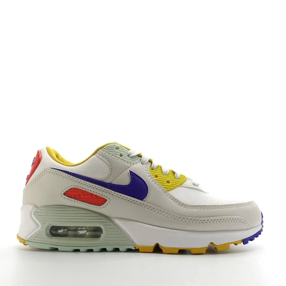 Nike Air Max 90 Women`s Size 6.5 Sneaker `summit White` Multi-color DA8726-100