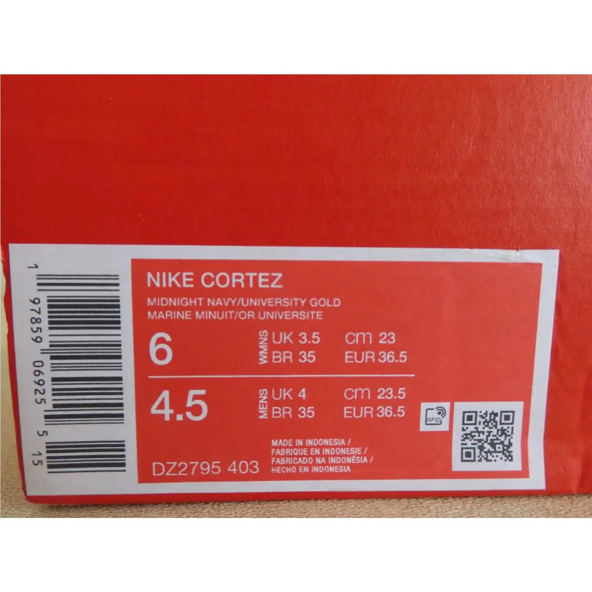 Nike shoes - Nike Cortez - Cortez - DZ2795-403 - Blue (UPC: 197859069255) 3