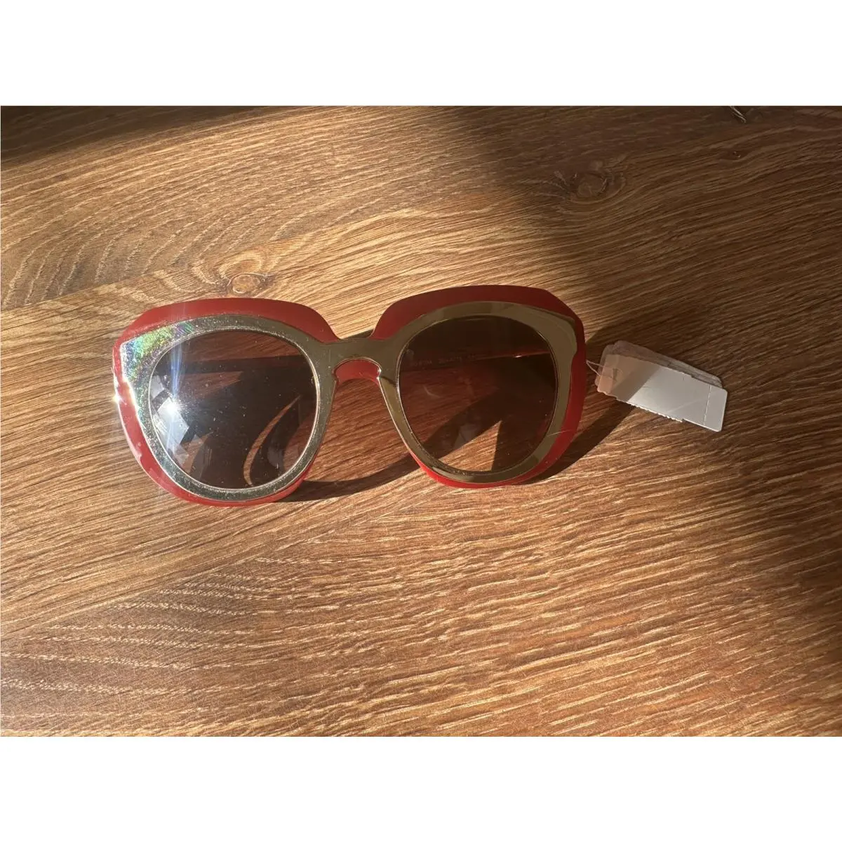 Dolce Gabbana Sunglasses Red Gold Sunglasses