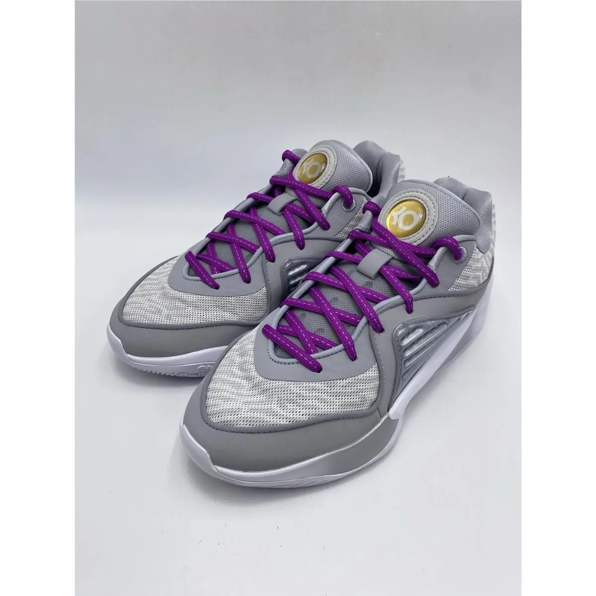 Nike shoes - NIKE iD - FB2390 900 - Silver/White-Purple 1