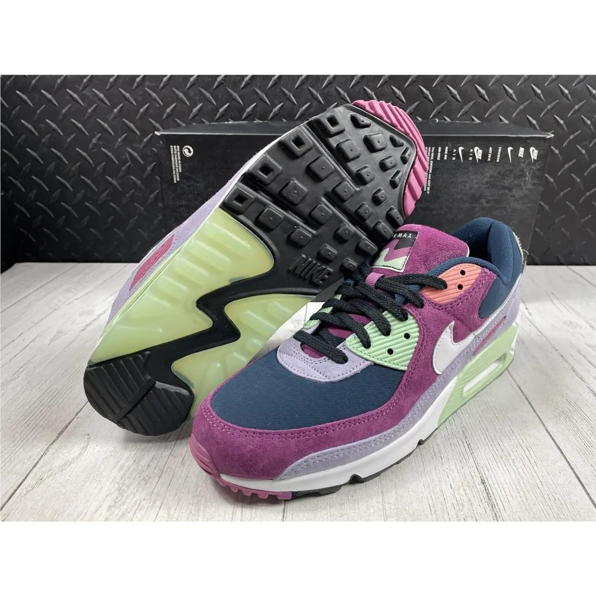 Nike shoes - Nike Air Max 90 - Air Max - DM0035-500 - Multicolor (UPC: 0195870828844) 4
