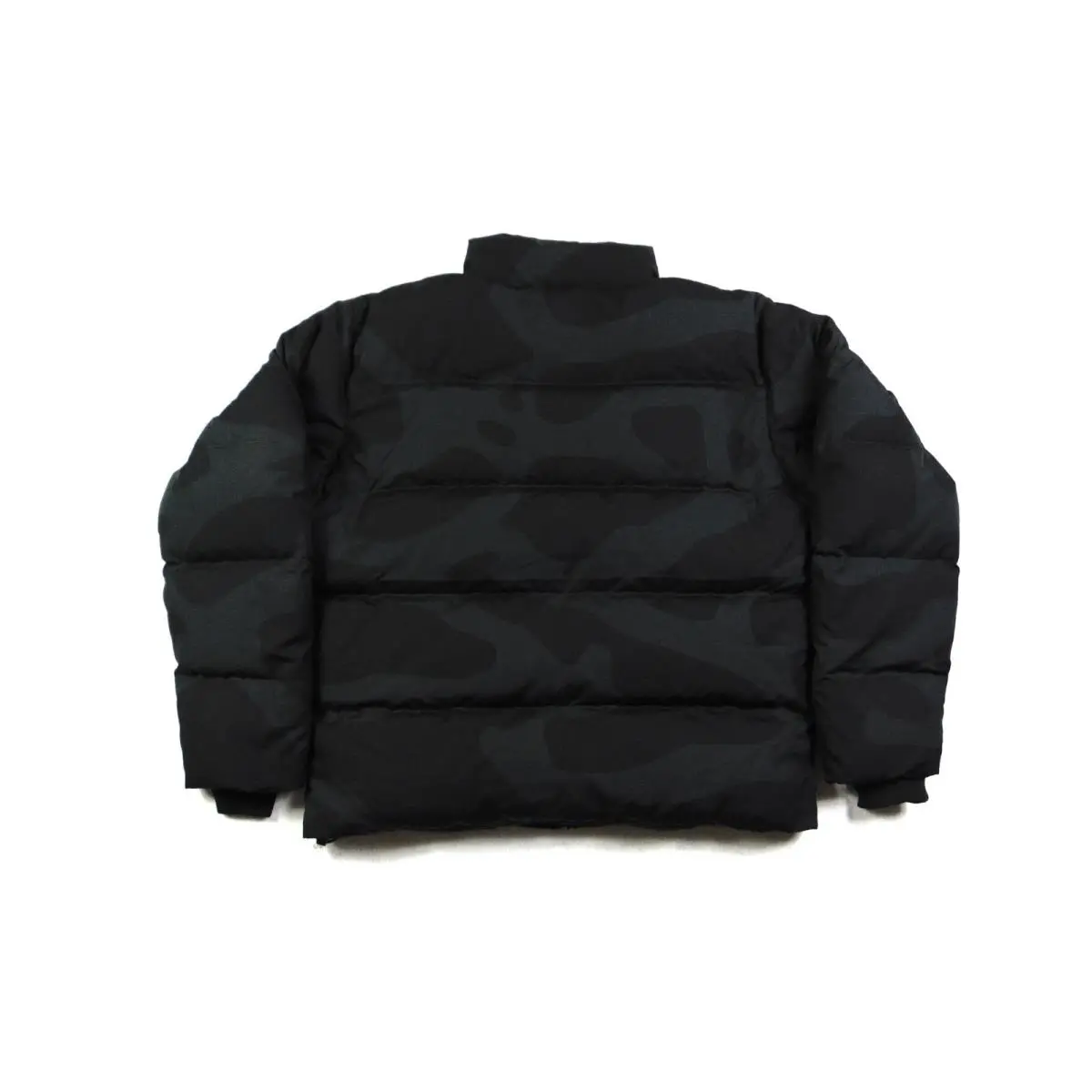 Nike clothing - Nike Air Jordan Flight Heritage Puffer Jacket - FB6988 045 - Black Camo & White (UPC: 196608167532) 2