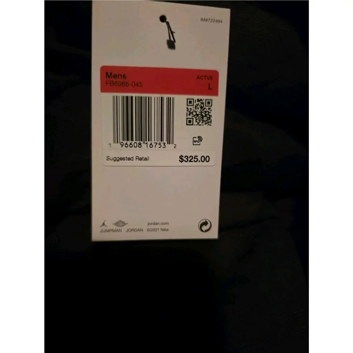 Nike clothing - Air Jordan Flight - Air Flight - FB6988045 - Black Camo 5