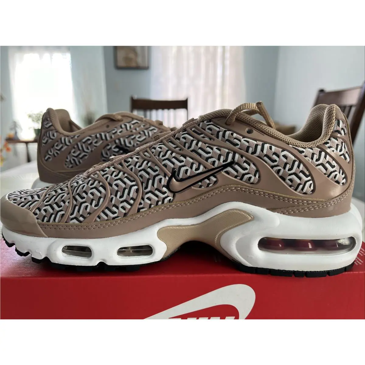 Nike shoes - Nike Air Max Plus - Air Max Plus - FB2557-200 - Hemp Black White Summit White 0