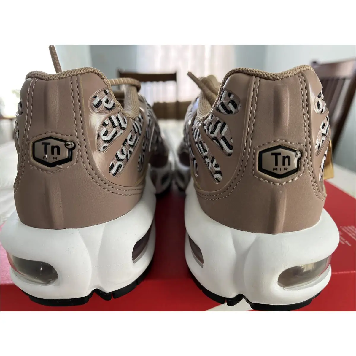 Nike shoes - Nike Air Max Plus - Air Max Plus - FB2557-200 - Hemp Black White Summit White 7