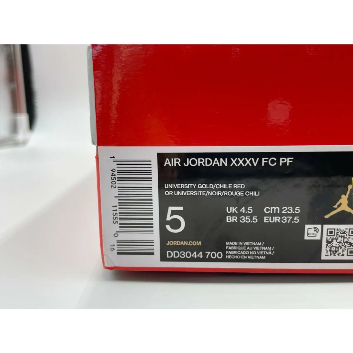 Nike shoes - XXXV FC - XXXV - DD3044 700 - Yellow (UPC: 194502115550) 7