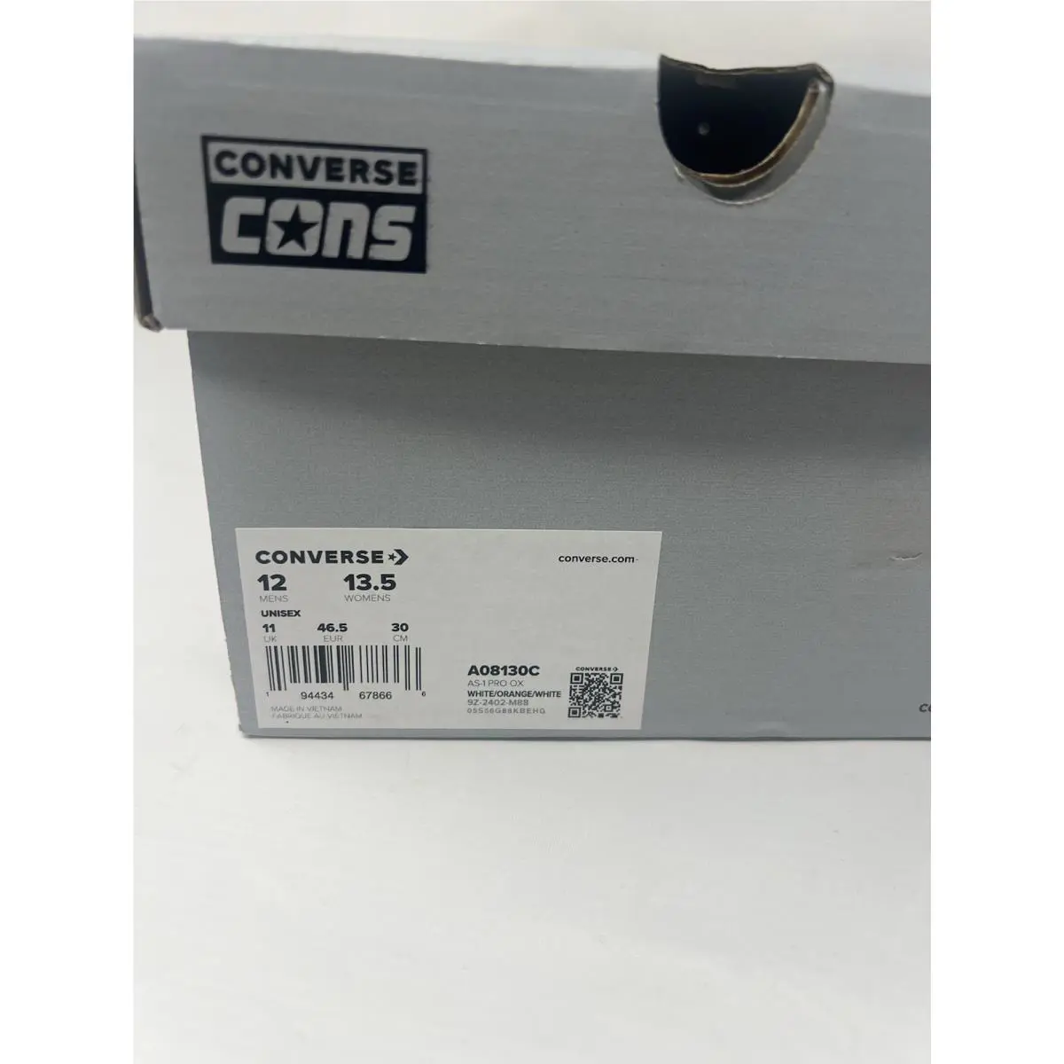Converse shoes - Converse AS-1 Pro - Pro - A08130C - Orange (UPC: 194434868661) 6