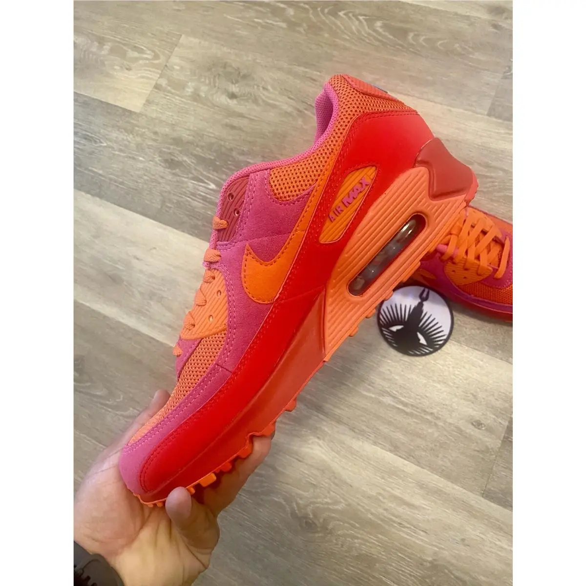 Nike shoes - Nike Air Max 90 - Air Max - FJ3868-600 - Alchemy Pink/Dusty Cuctus/Cosmic Clay/Fire Red (UPC: 197594391574) 3