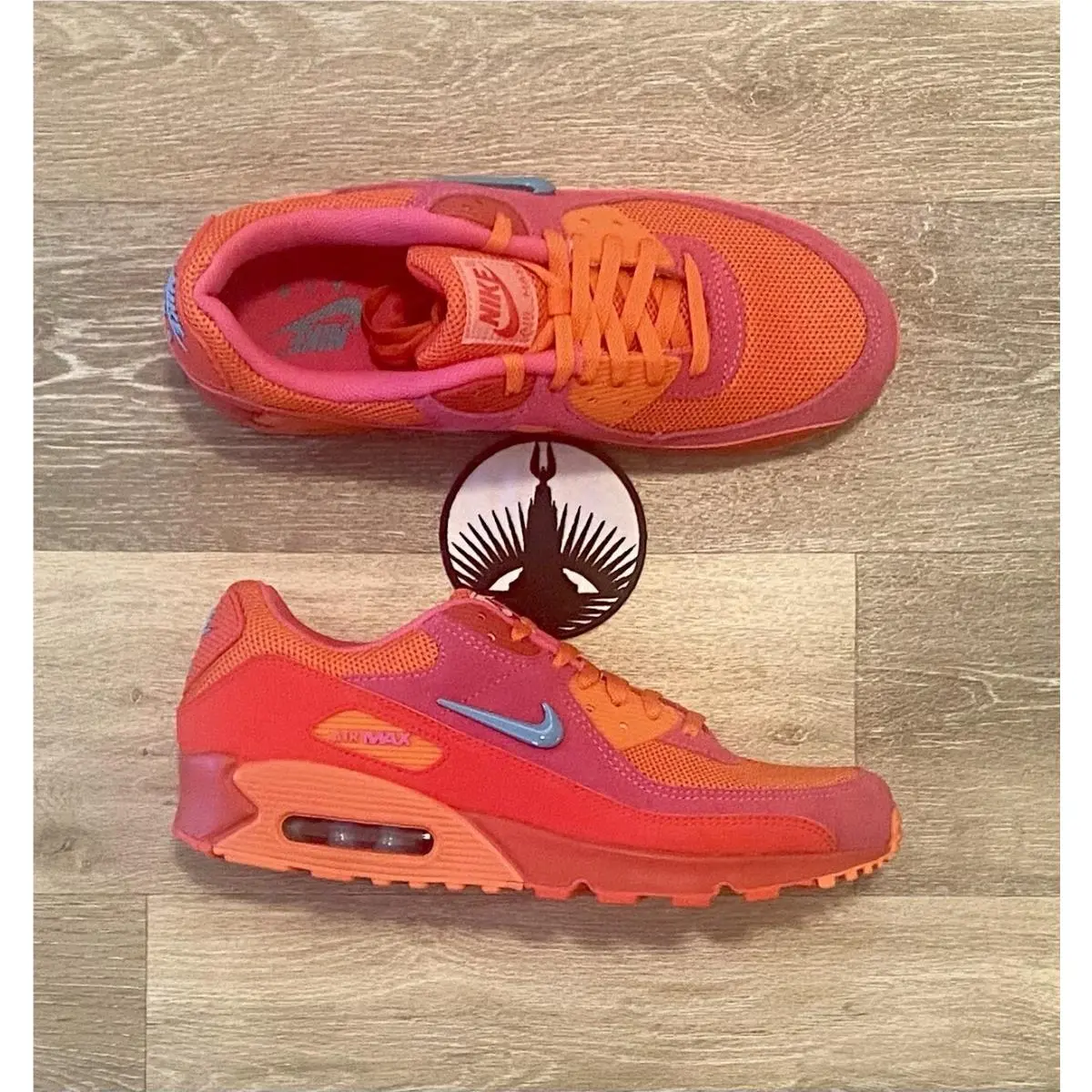 Nike shoes - Nike Air Max 90 - Air Max - FJ3868-600 - Alchemy Pink/Dusty Cuctus/Cosmic Clay/Fire Red (UPC: 197594391574) 5