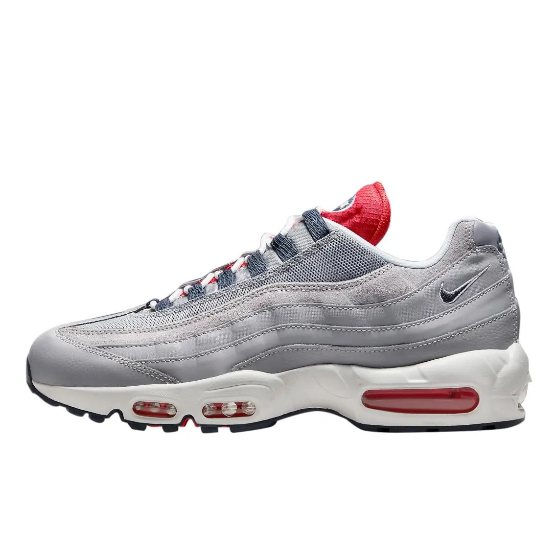Men`s Nike Air Max 95 Cement Grey/thunder Blue DB0250 001 - 7