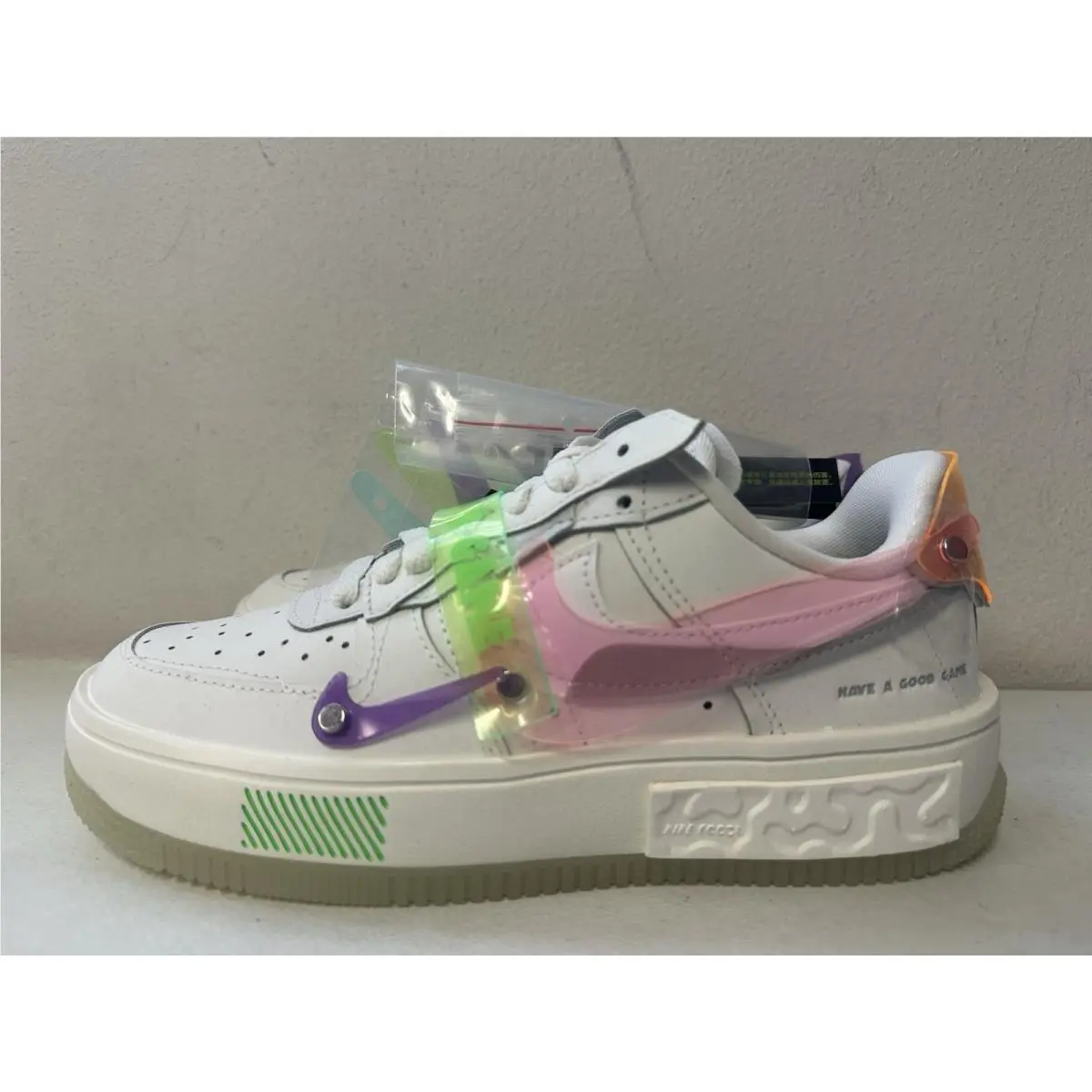 Nike shoes - Nike Air Force 1 `07 - DO2332-111 - Sail/White-Sail-Green Strike (UPC: 195244511730) 0