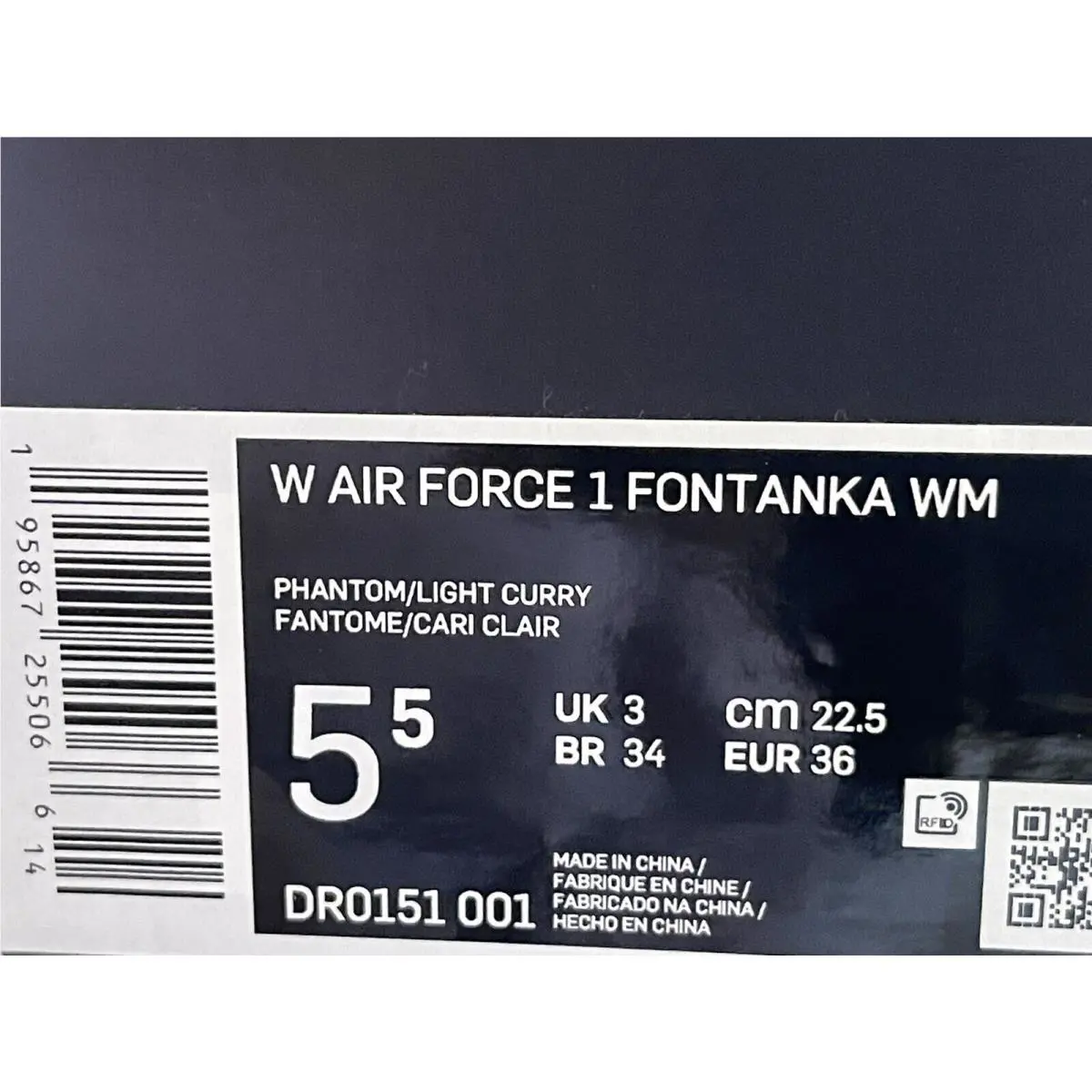 Nike shoes - Nike Air Force 1 - Air Force - DR0151-001 - Gray 6