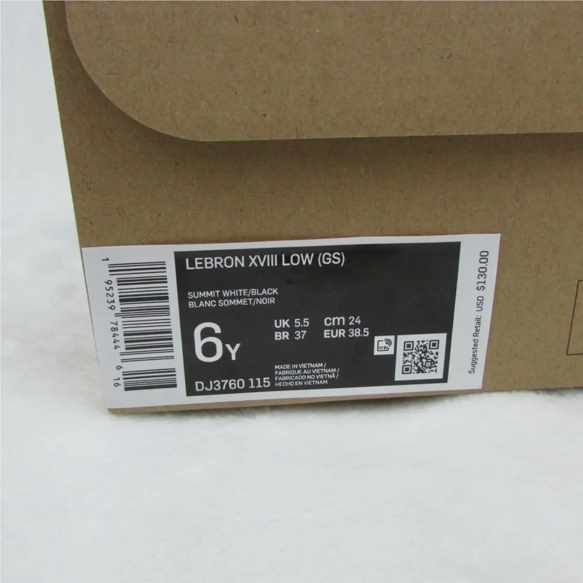 Nike shoes - Nike LeBron 18 - LeBron - DJ3760-115 - White 6