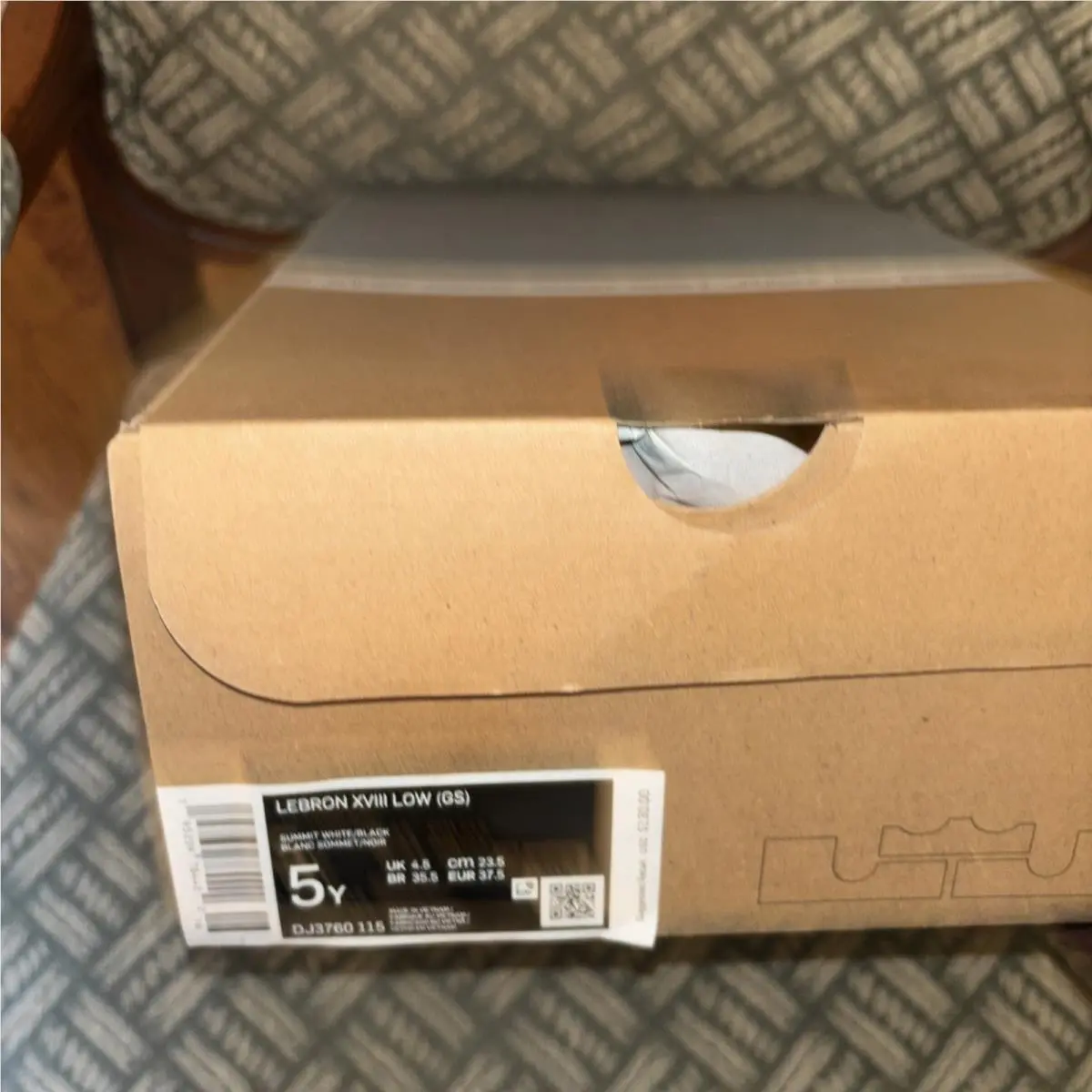 Nike shoes - Nike LeBron 18 - LeBron - DJ3760-115 - White 5