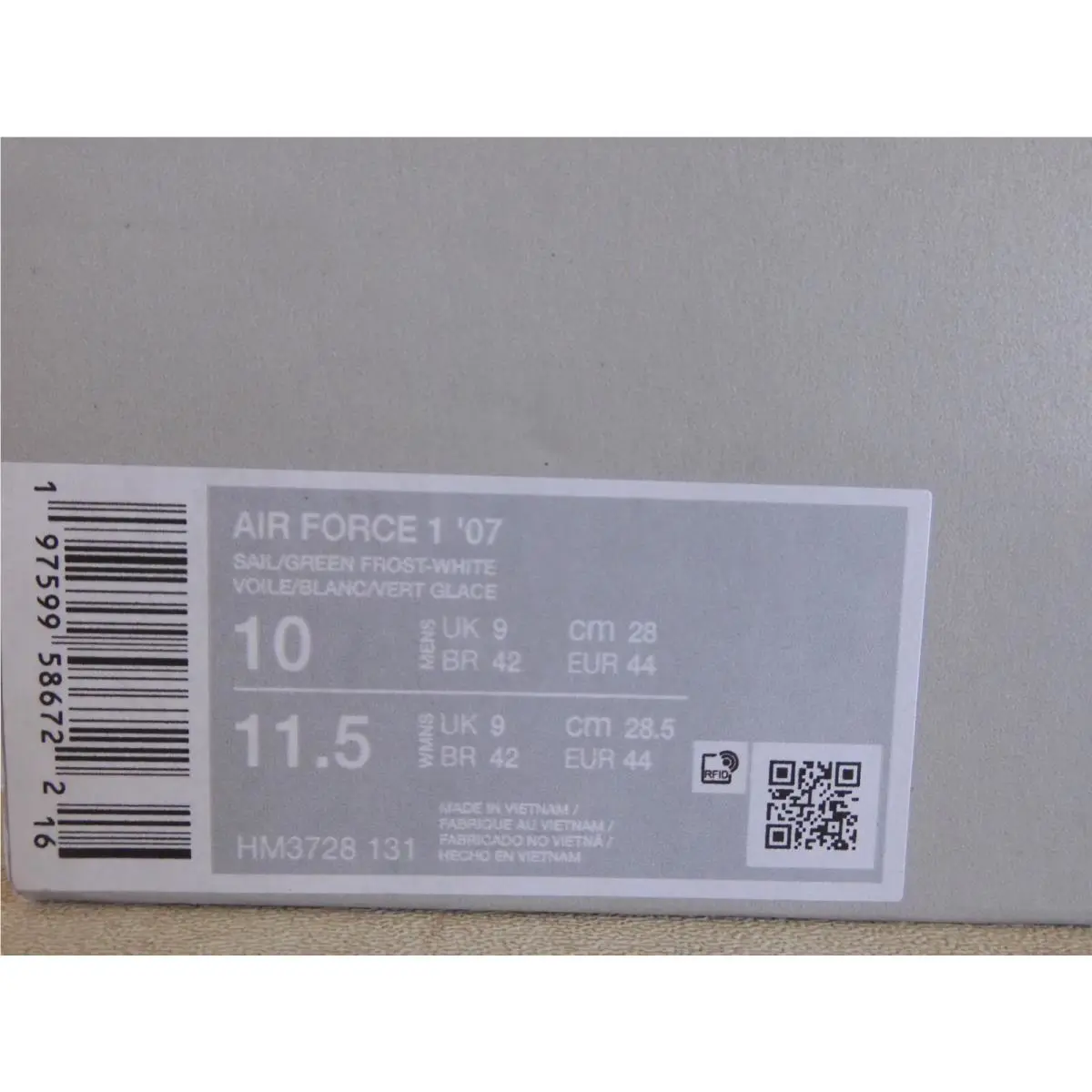 Nike shoes - Nike Air Force 1 `07 - Hm3728-131 - Brown (UPC: 197599586722) 3