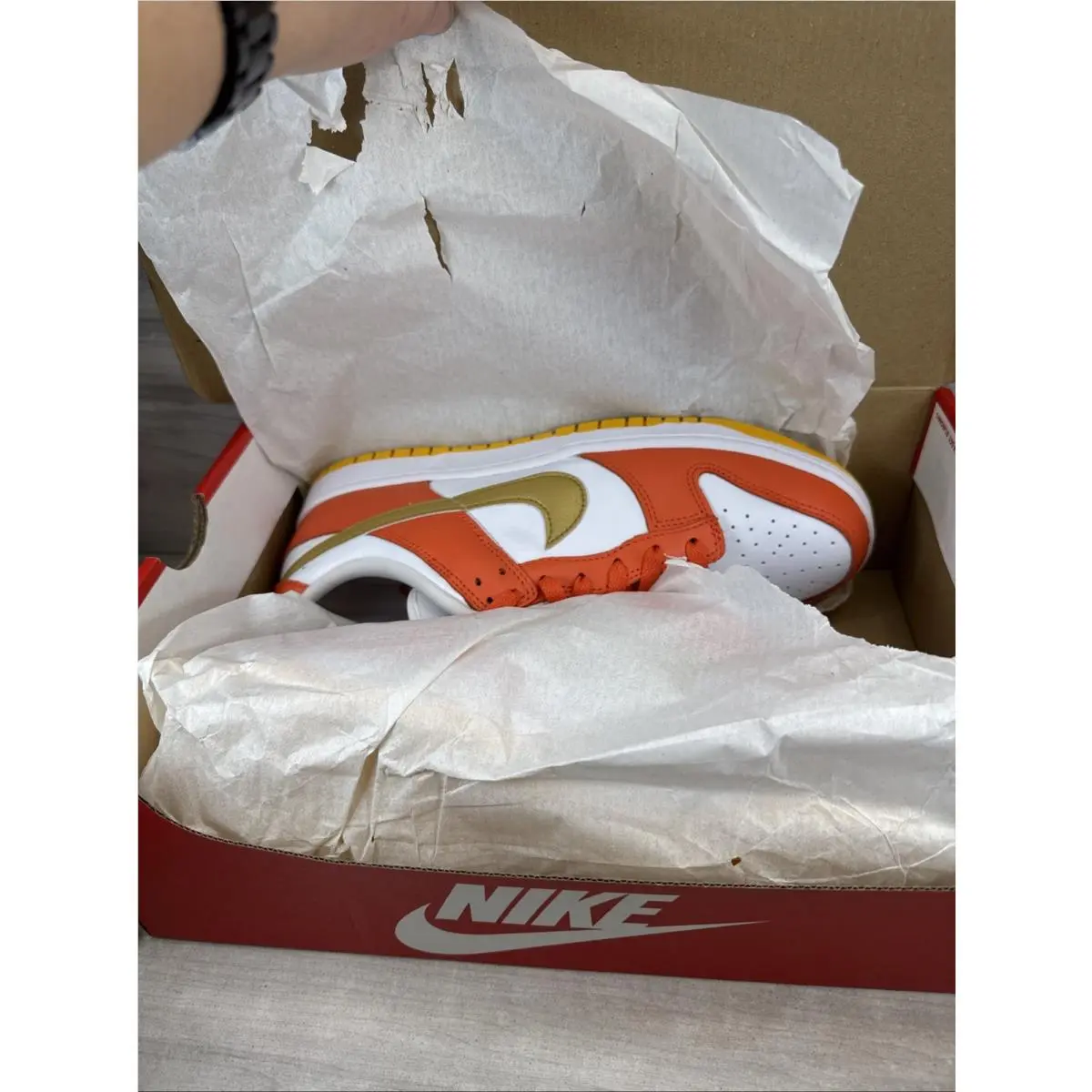 Nike shoes - Nike Dunk - Dunk - DQ4690-800 - Gold (UPC: 0195866144231) 13