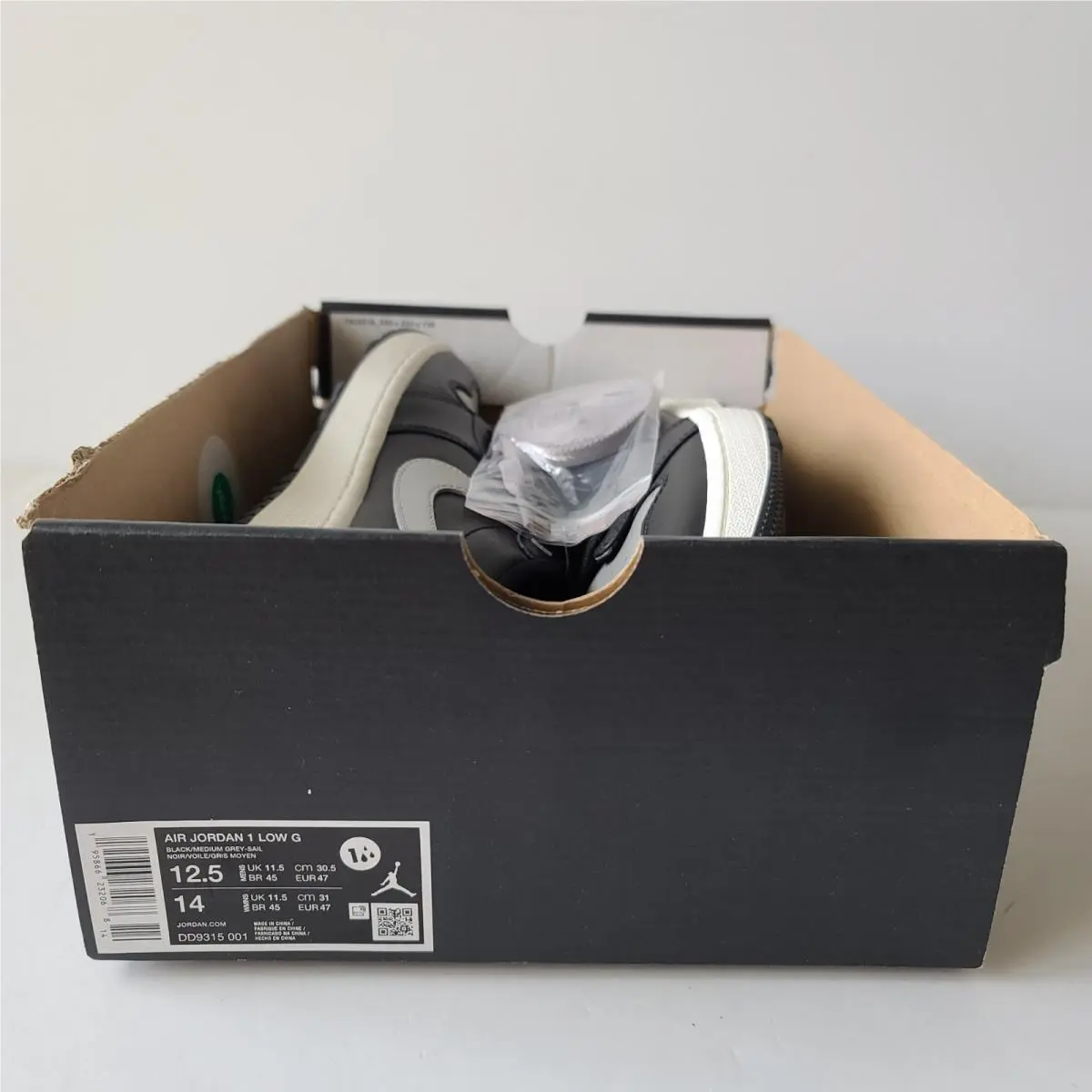 Nike shoes - Air Jordan 1 - Air - DD9315-001 - Black (UPC: 0195866231993) 0