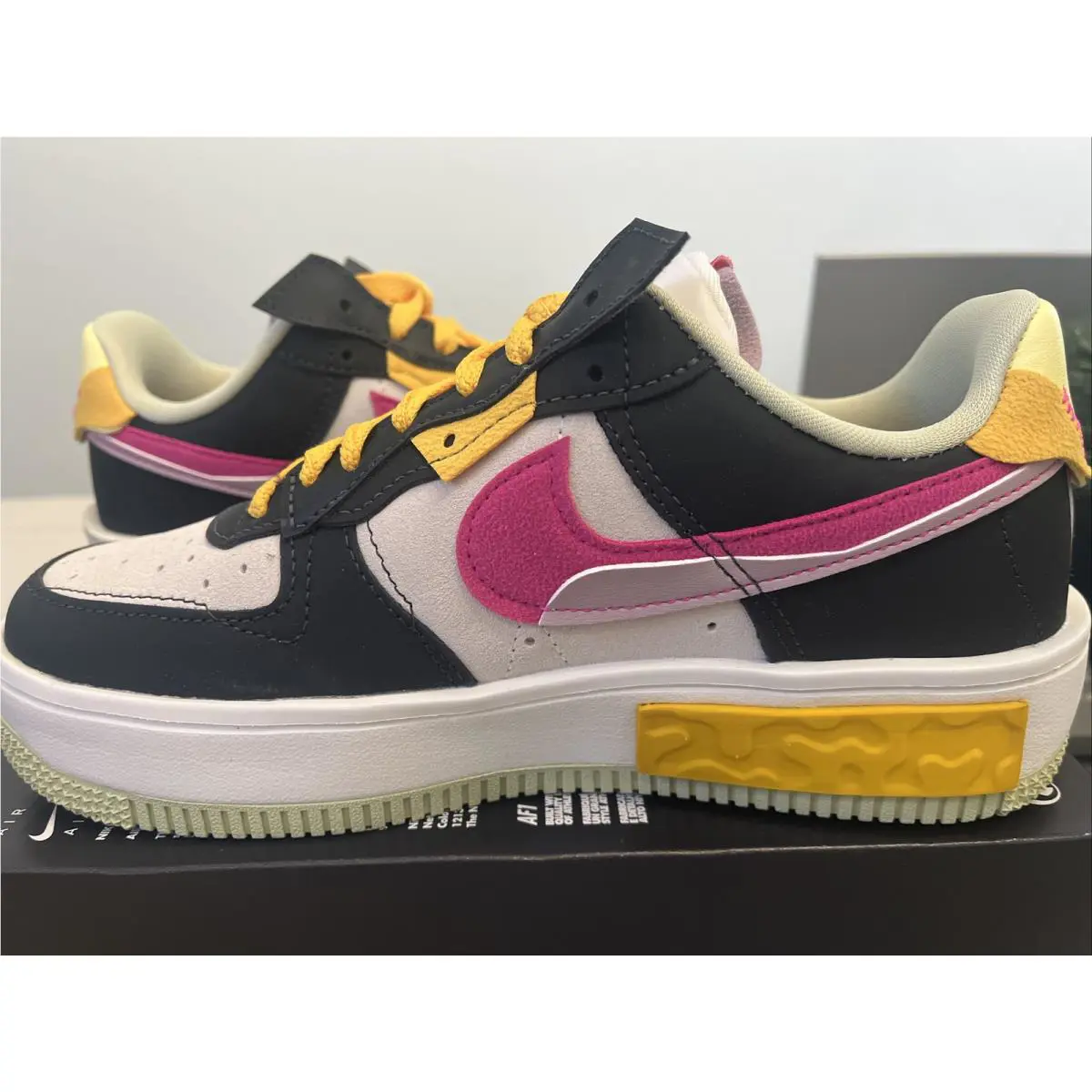 Nike shoes - Nike Air Force 1 Fontanka MC - DR7880-001 - Off Noir/Pink Prime 0