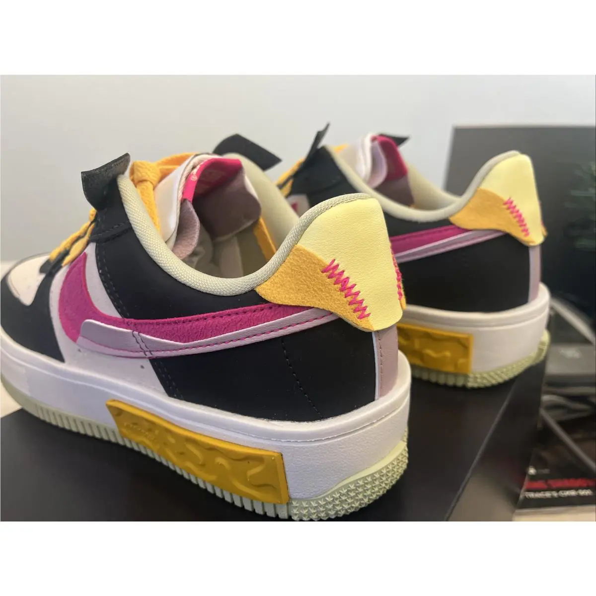 Nike shoes - Nike Air Force 1 Fontanka MC - DR7880-001 - Off Noir/Pink Prime 7