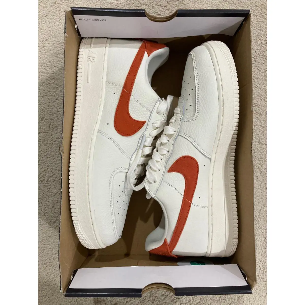 Nike shoes - Nike Air Force 1 - Air Force - CV1755-100 - Beige 2