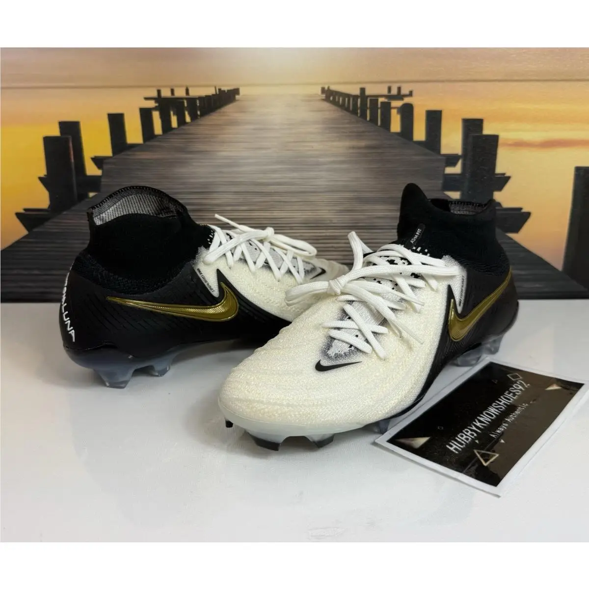 Nike shoes - Nike Phantom Luna Elite - Phantom Luna Elite - FJ2572-100 - White, Black, Gold 1