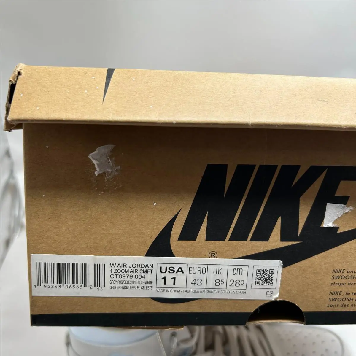 Nike shoes - Jordan Air Zoom - Air Zoom - CT0979-004 - Gray 1