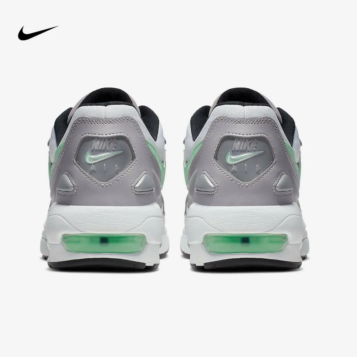 Nike shoes - Nike Air Max2 Light - Air Light - CJ0523-100 - Vast Grey/White-Fresh Mint (UPC: 193149762011) 3