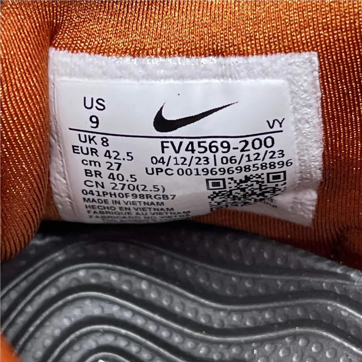 Nike shoes - FV4569200 - FV4569-200 - Russet (UPC: 196969858896) 8