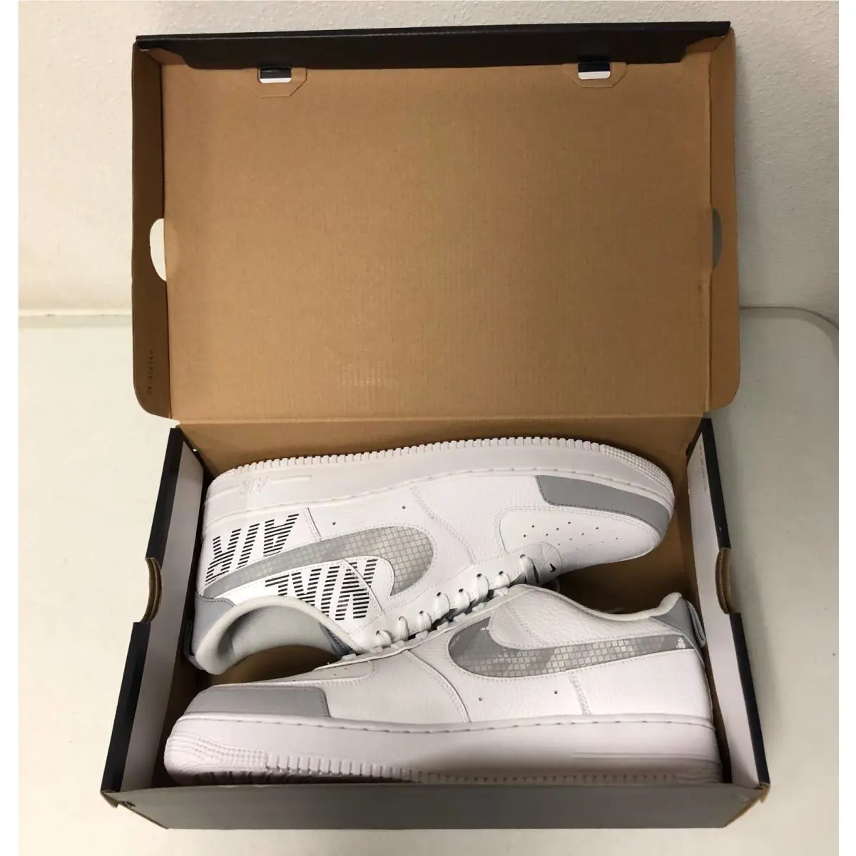 Nike shoes - Nike Air Force 1 `07 LV8 2 - BQ4421-100 - White/Wolf Grey-Black (UPC: 193152242616) 5