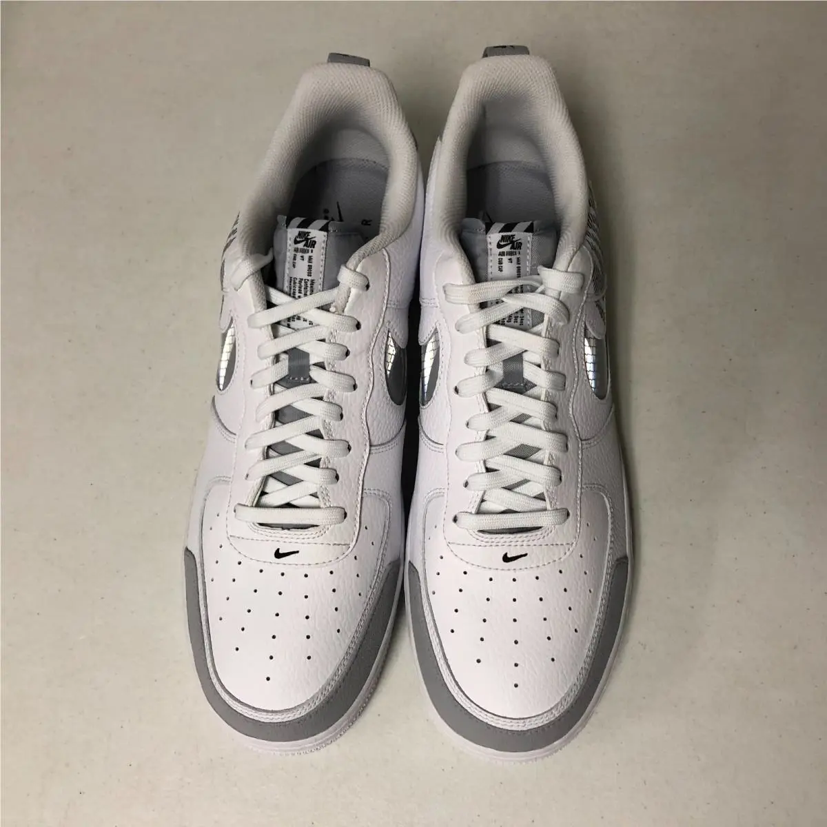 Nike shoes - Nike Air Force 1 `07 LV8 2 - BQ4421-100 - White/Wolf Grey-Black (UPC: 193152242616) 1