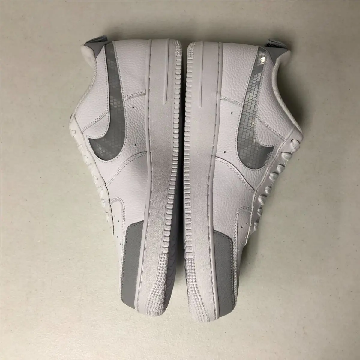 Nike shoes - Nike Air Force 1 `07 LV8 2 - BQ4421-100 - White/Wolf Grey-Black (UPC: 193152242616) 2