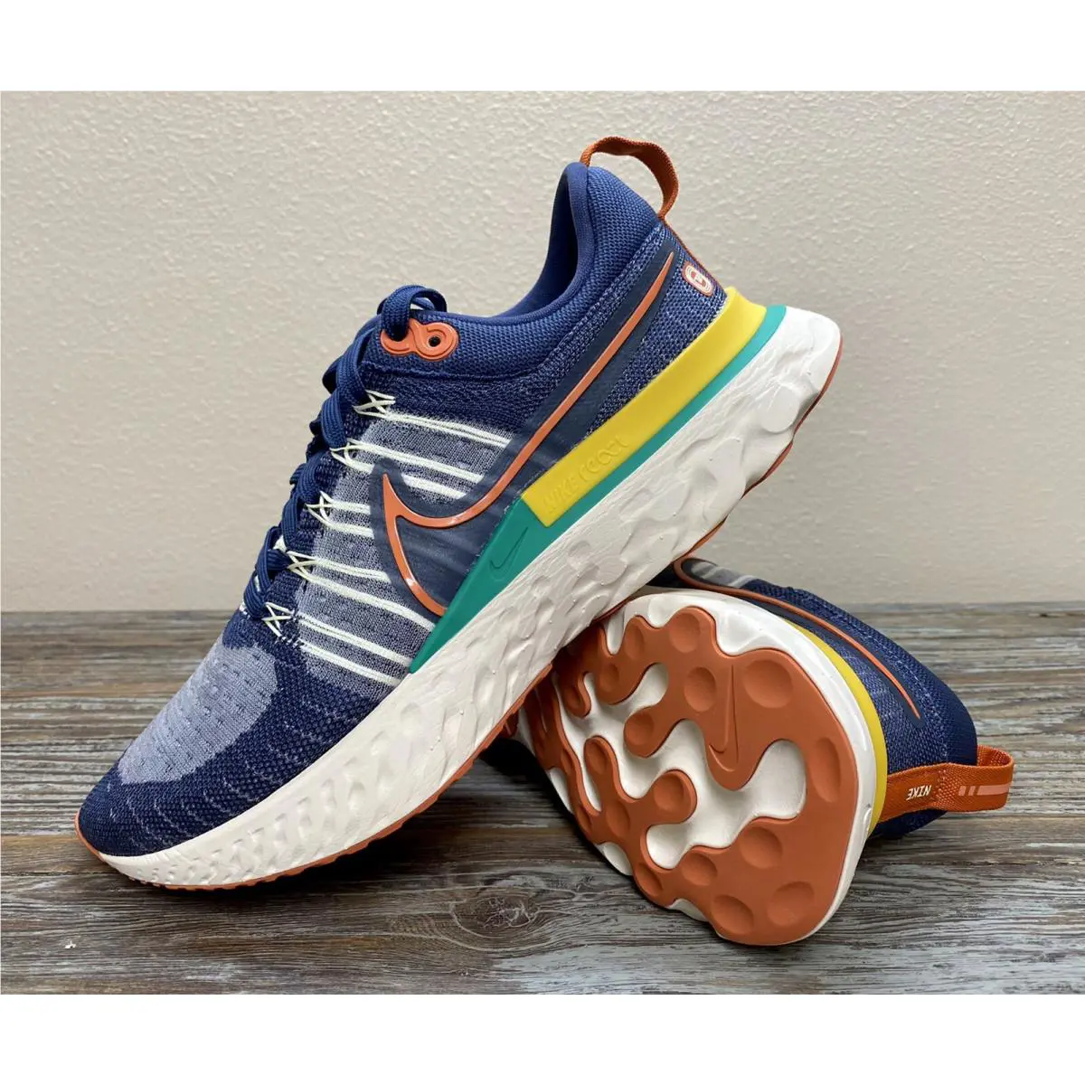 Nike shoes - Nike React Infinity Run Flyknit 2 - DJ5181-400 - Blue (UPC: 1949585786161) 10