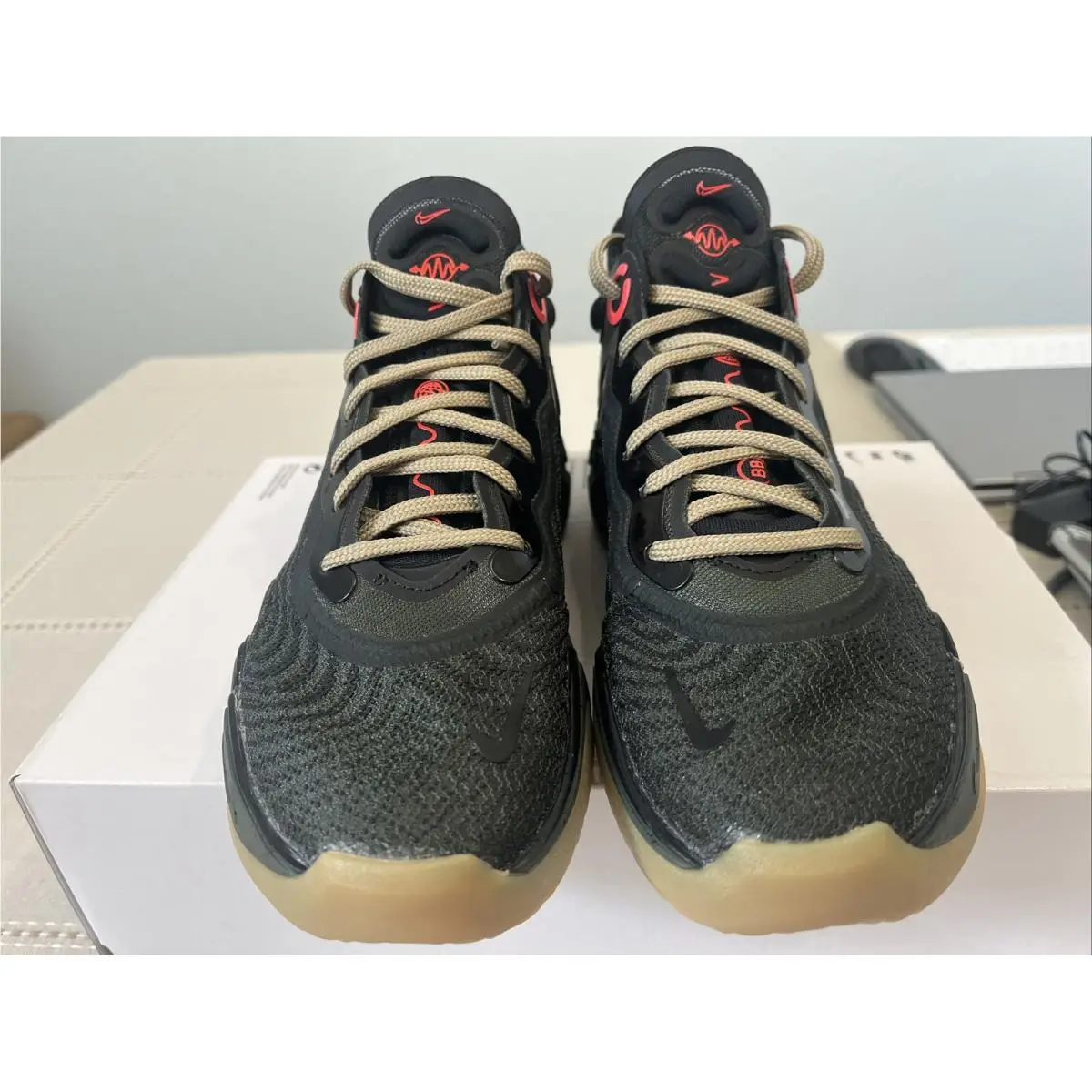 Nike shoes - Nike Air Zoom G.T. RUN - CZ0202 300 - Carbon Green/Black-Khaki 3