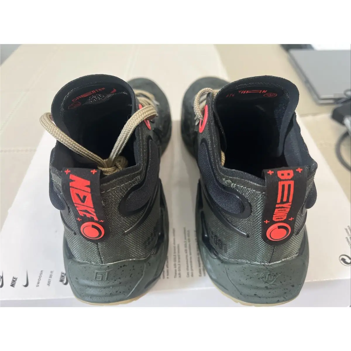 Nike shoes - Nike Air Zoom G.T. RUN - CZ0202 300 - Carbon Green/Black-Khaki 5
