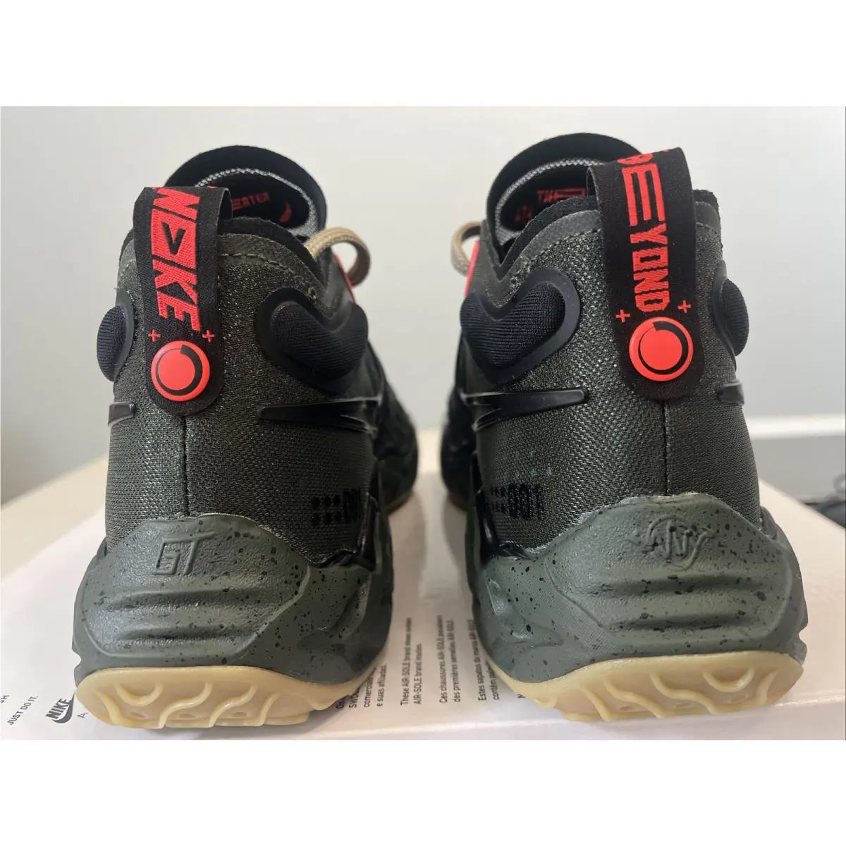 Nike shoes - Nike Air Zoom G.T. RUN - CZ0202 300 - Carbon Green/Black-Khaki 6