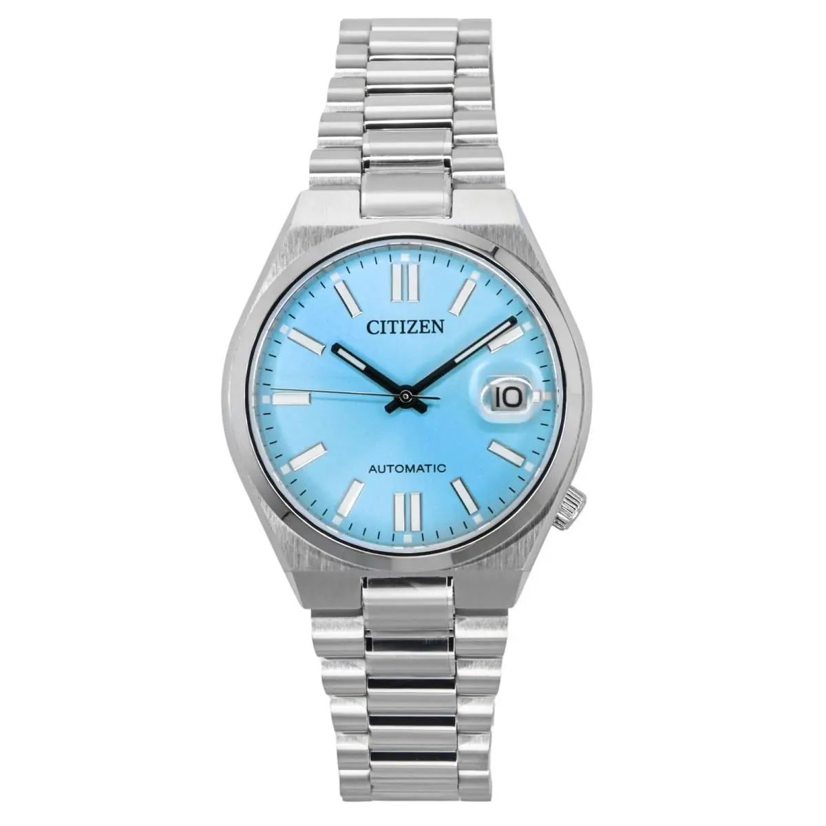 Citizen Tsuyosa Stainless Steel Light Blue Dial Automatic NJ0200-50L Men`s Watch