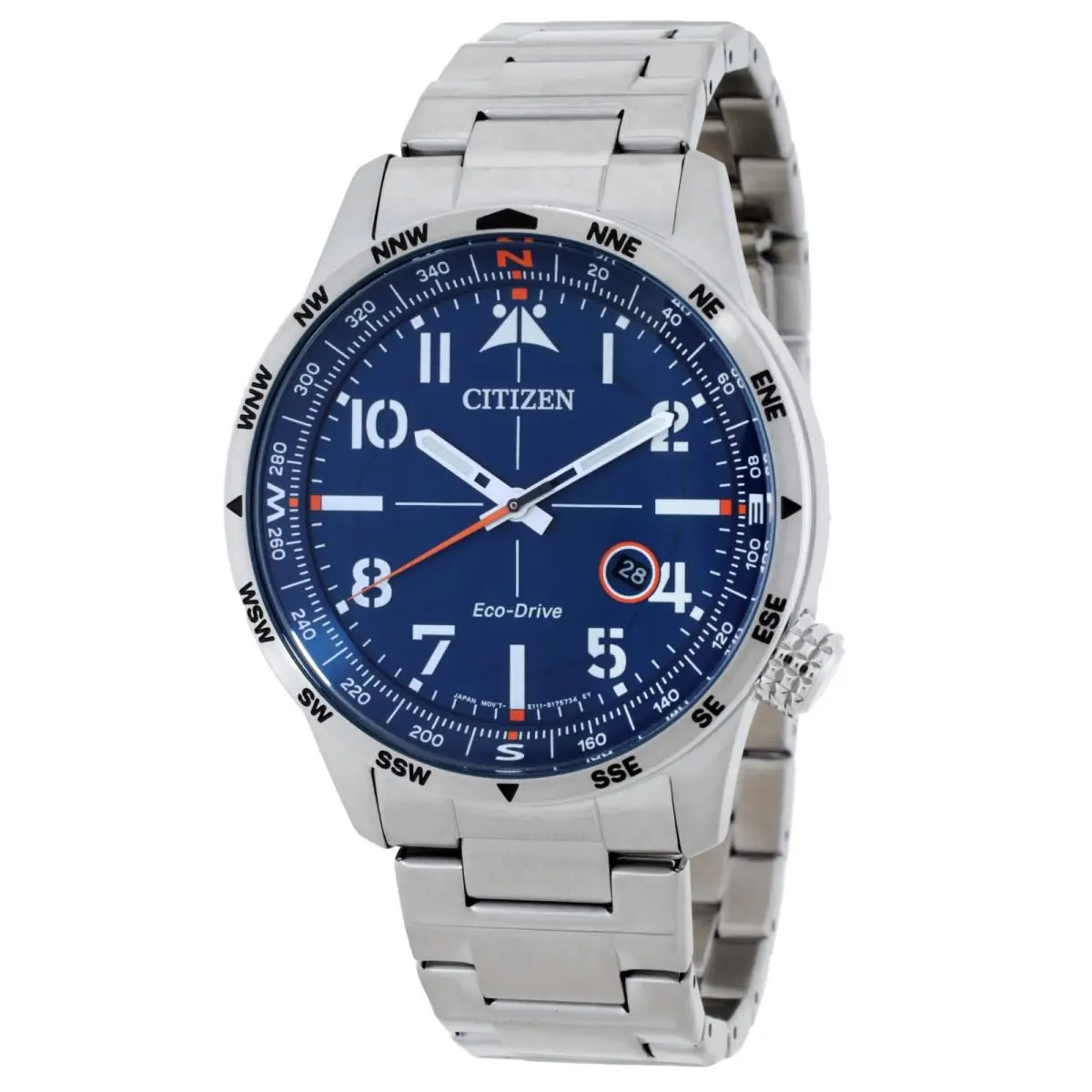 Citizen Weekender Eco-drive Blue Dial Men`s Watch BM7550-52L