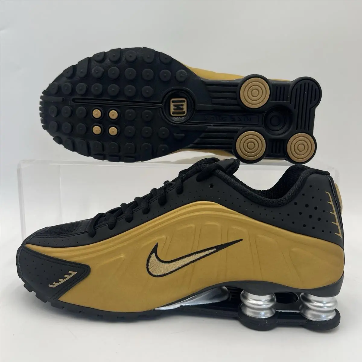 Nike shoes - Nike Shox R4 - Shox - AR3565 005 - Black 2
