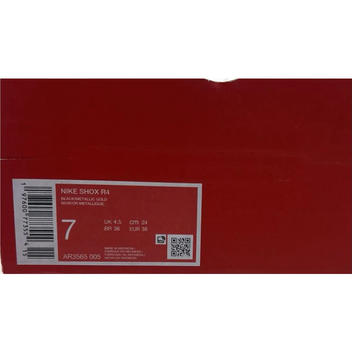 Nike shoes - Nike Shox R4 - Shox - AR3565 005 - Black 5