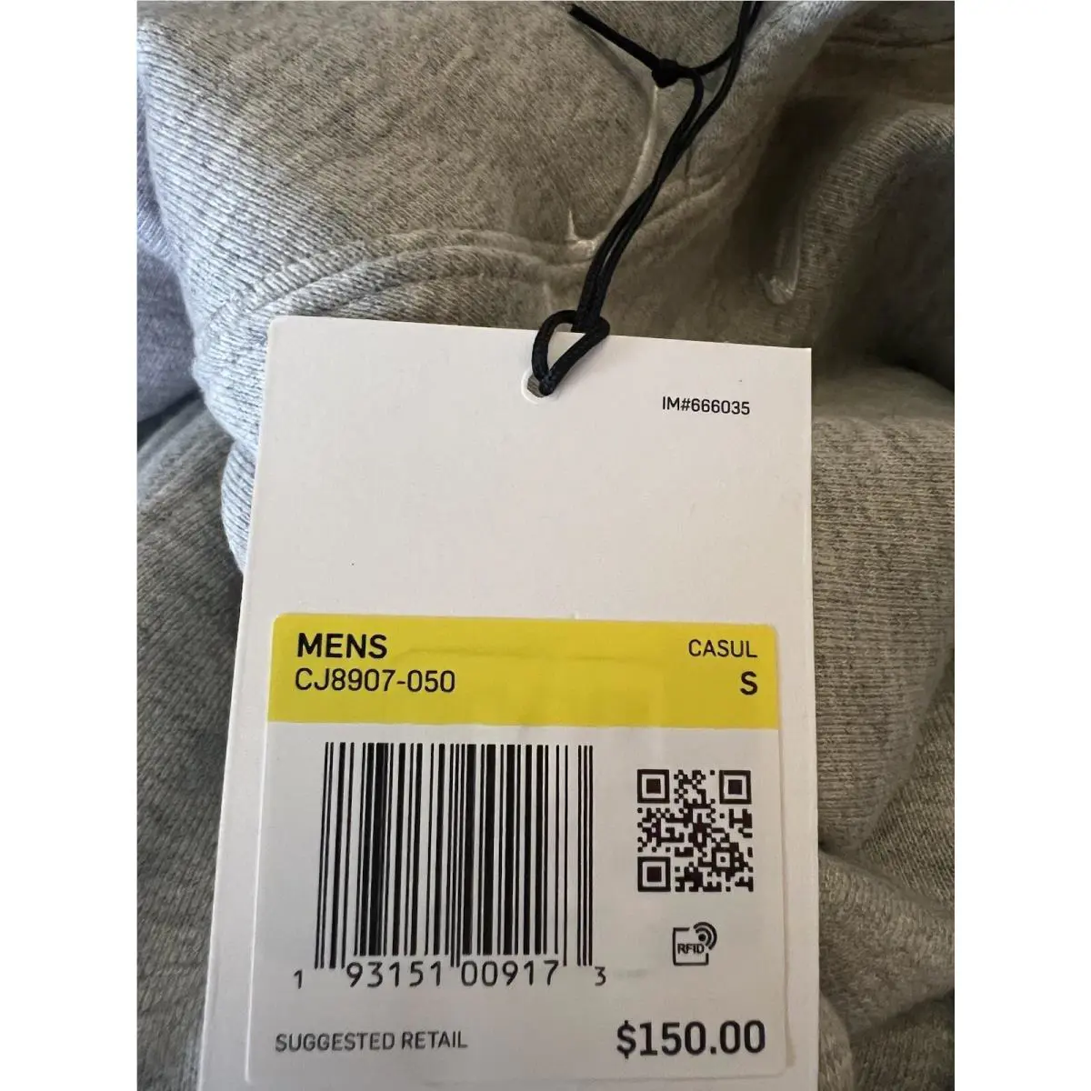 Nike clothing - CJ8907050 - CJ8907050 - Gray (UPC: 193151009173) 9
