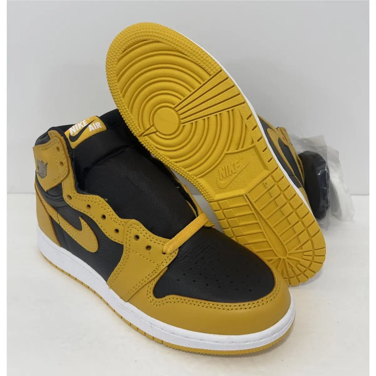 Nike shoes - Nike Air Jordan 1 - Air - 575441-711 - Yellow (UPC: 0196149164038) 8