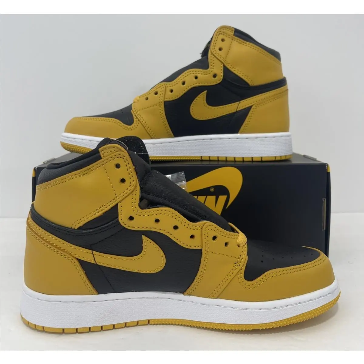Nike shoes - Nike Air Jordan 1 - Air - 575441-711 - Yellow (UPC: 0196149164038) 0