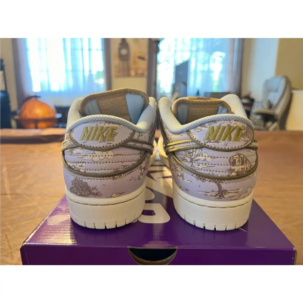Nike shoes - Nike Dunk SB - Dunk - FN5880-001 - Gray, Manufacturer: Football Grey/Coconut Milk/Khaki/Flat Gold/Sail/Dragon Red 3