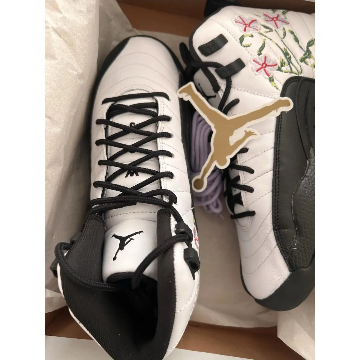 Nike shoes - Air Jordan 12 - Air - DR6956 100 - Multicolor (UPC: 0196151901744) 3