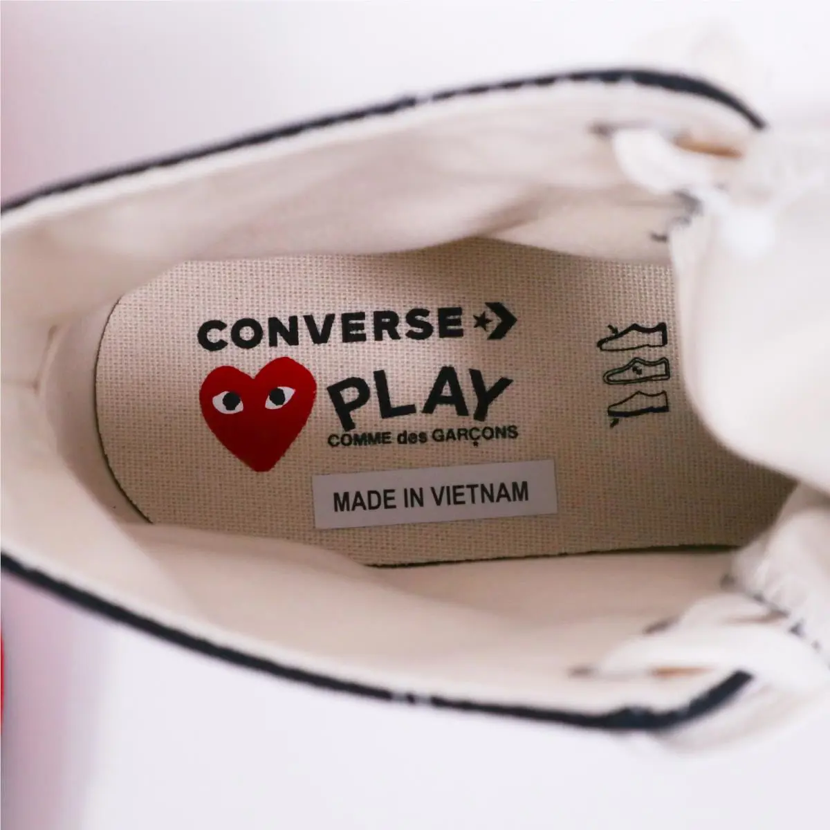 Converse shoes - A01793C Chuck 70 CDG HI - Black 3