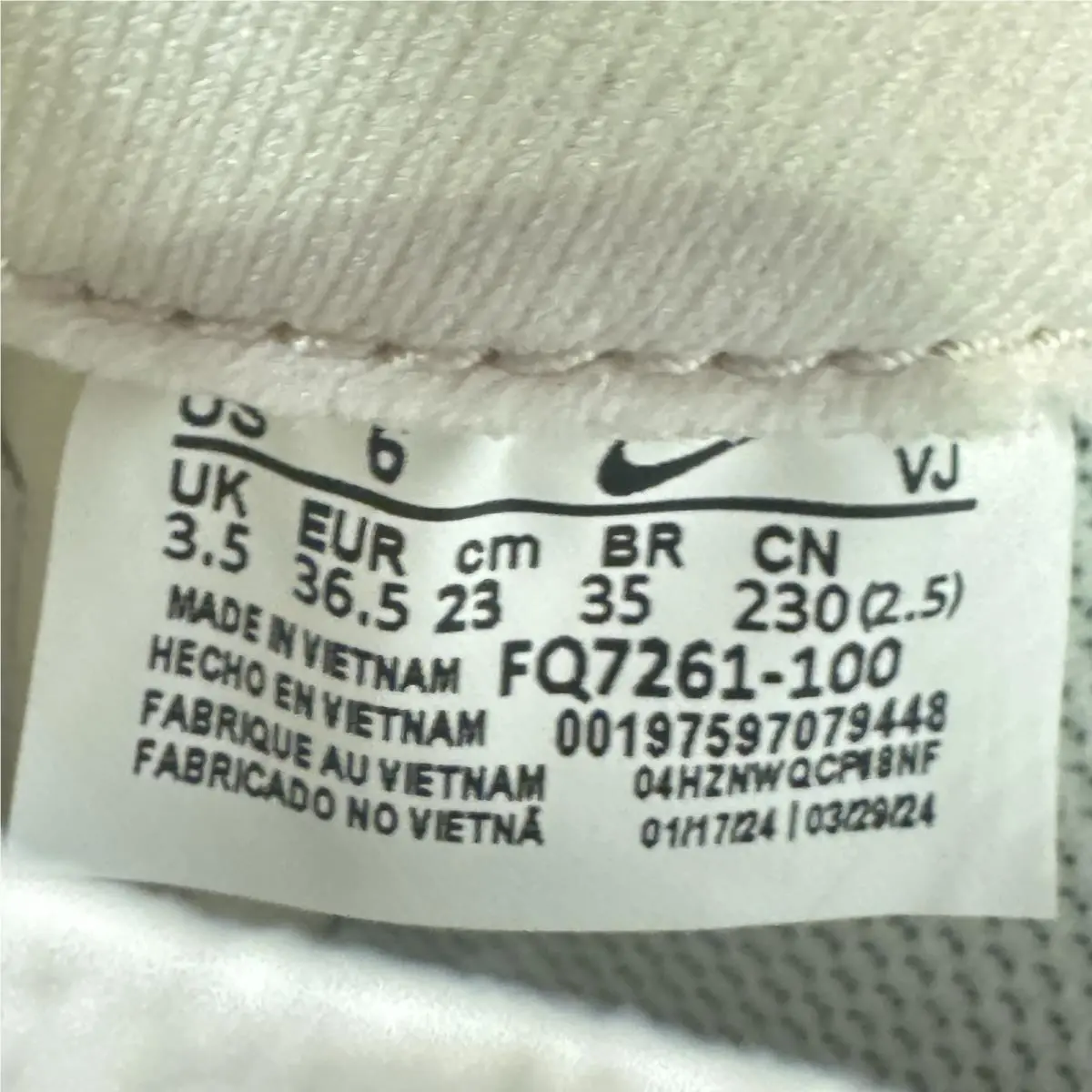 Nike shoes - Nike Pegasus Plus - Pegasus Plus - Fq7261-100 - Beige (UPC: 197597076140) 4